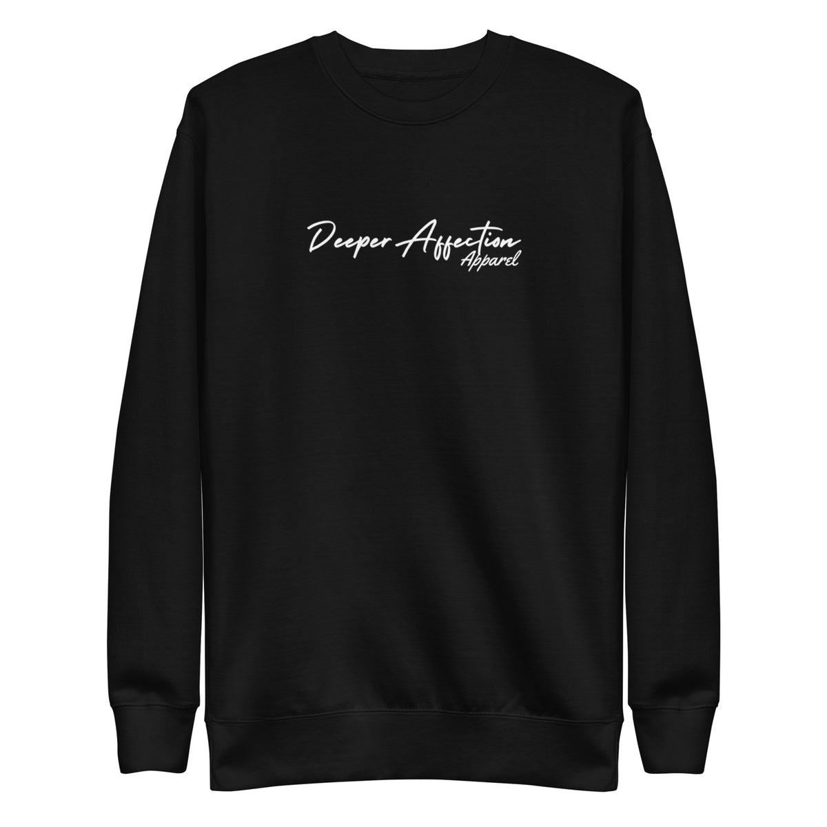 DA Black Premium Sweatshirt – DeeperAffection
